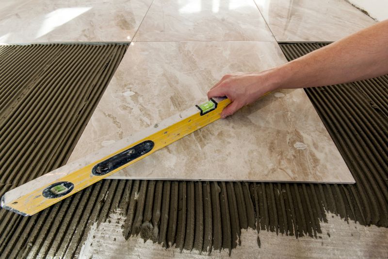 Mosaic Tile Floor Installation in Loudoun County, VA