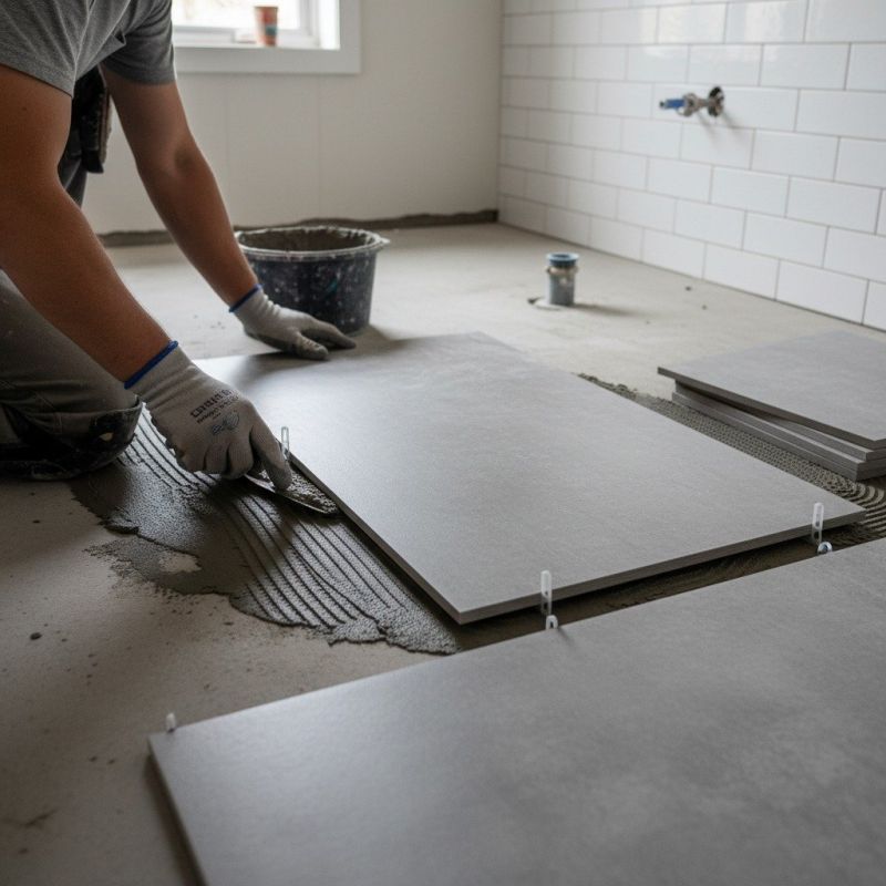 Porcelain Tile Installation in Longmont, CO