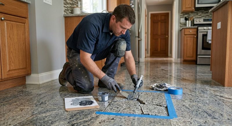 Granite Floor Repair in Kansas City, KS