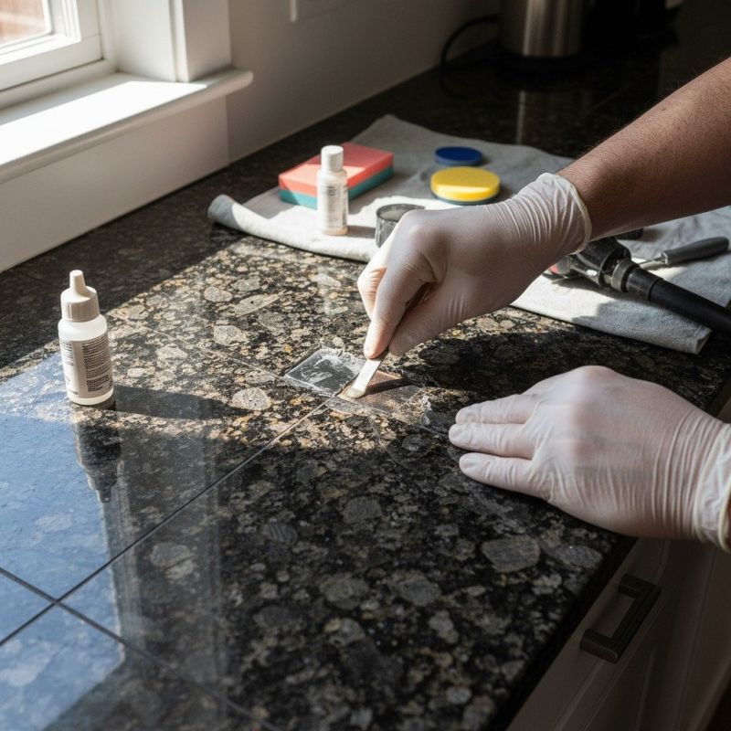 Granite Tile Repair in Alpharetta, GA