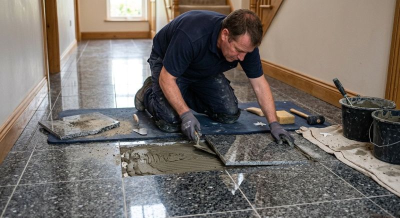Granite Tile Repair in Alpharetta, GA