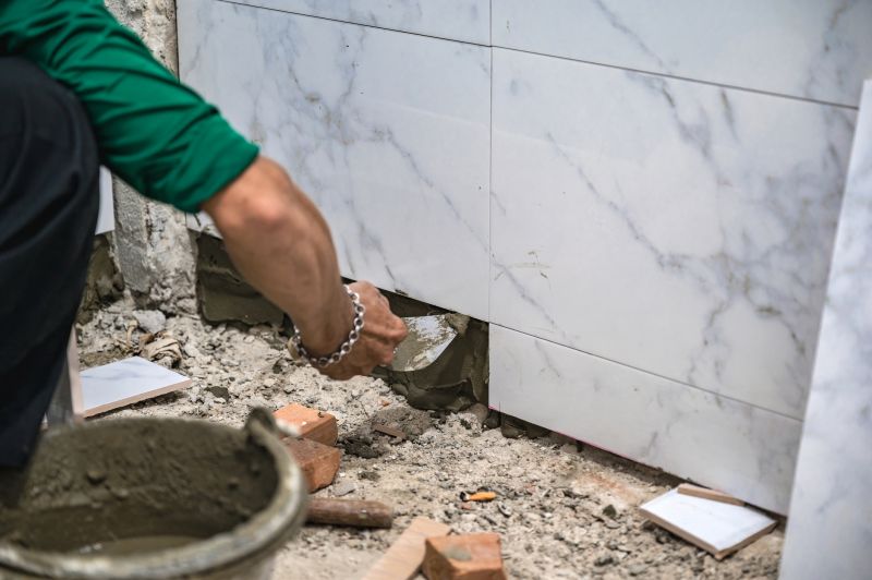 Marble Tile Floor Installation in Wilmington, NC
