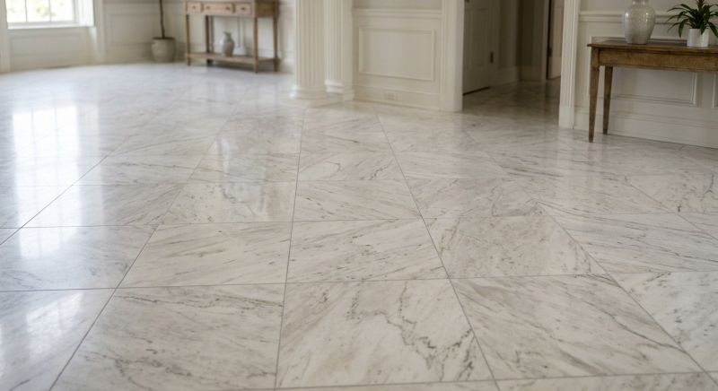 Marble Tile Floor Installation in Olathe, KS
