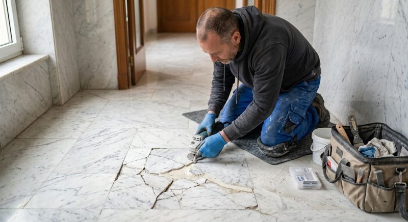 Marble Tile Repair in Kansas City, KS