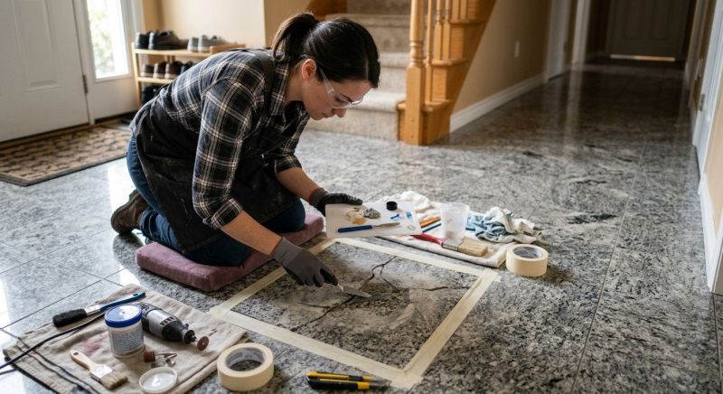 Marble Tile Repair in Alpharetta, GA