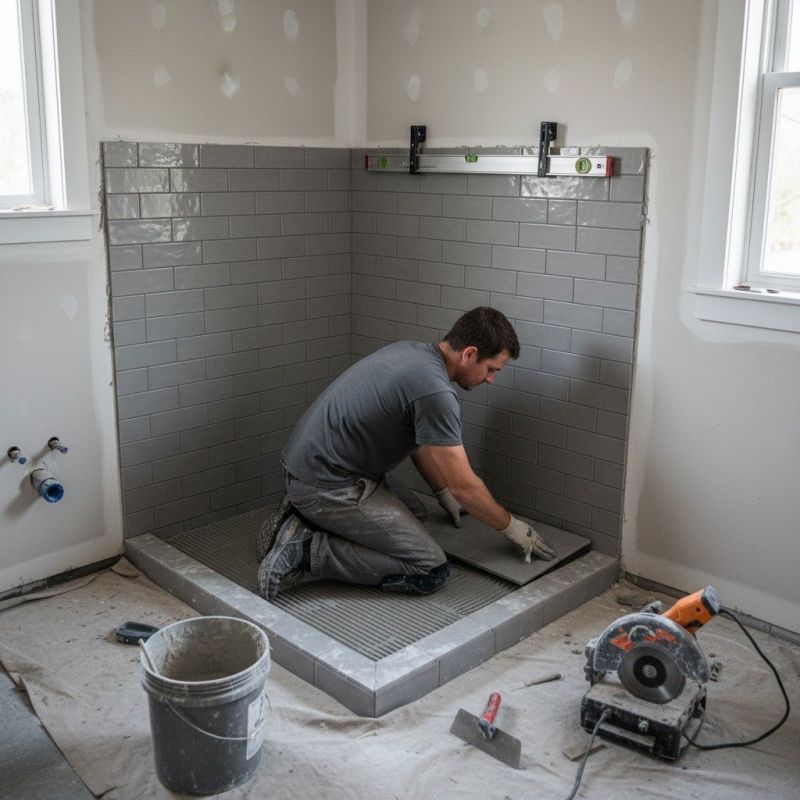 Shower Floor Tiling in Boise, ID