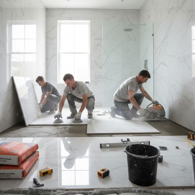 Terrazzo Tile Installation in Wilmington, NC