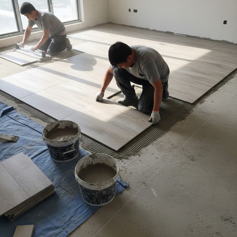 Tile Floor Renovation in Longmont, CO