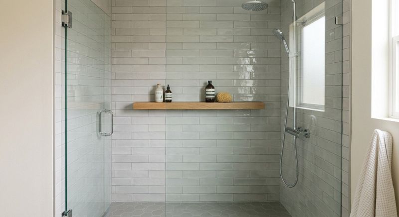 Tile Shower Floor Installation in Boise, ID