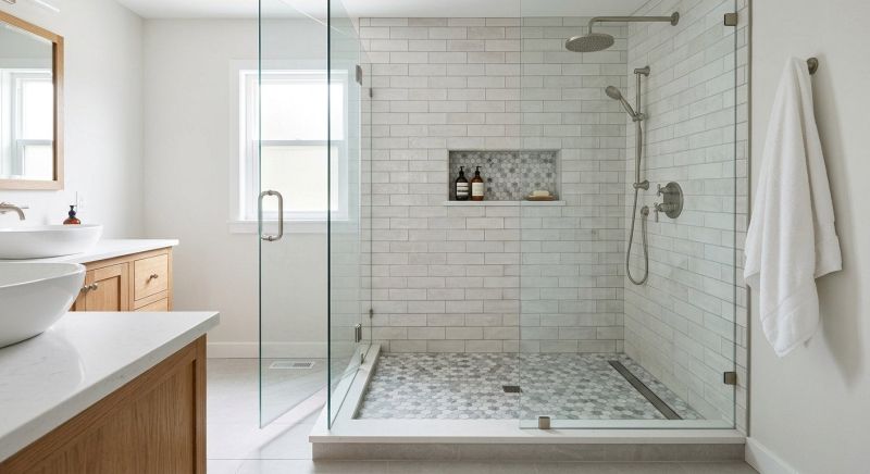 Tile Shower Renovation in Longmont, CO
