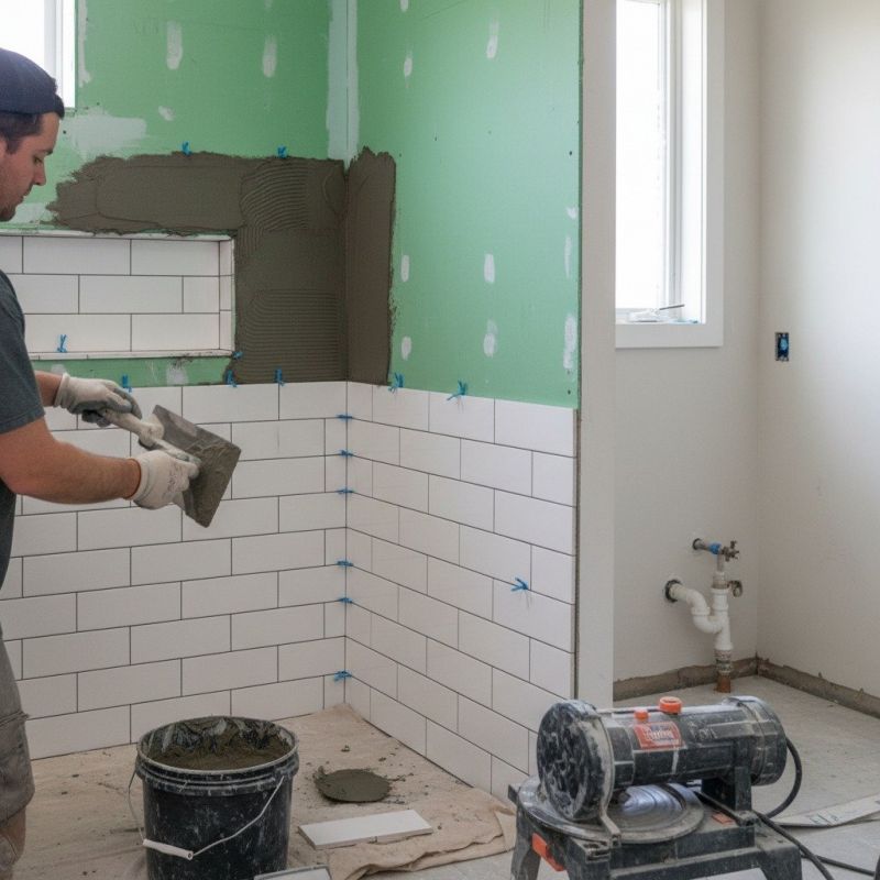 Tile Surround Installation in Longmont, CO